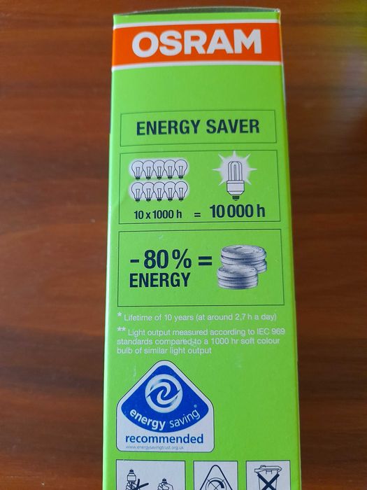 Енергоспестяващи лампи с цокъл B22