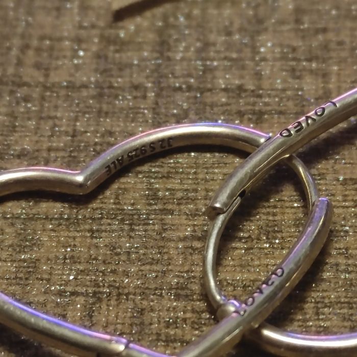 Сребърни обеци Пандора