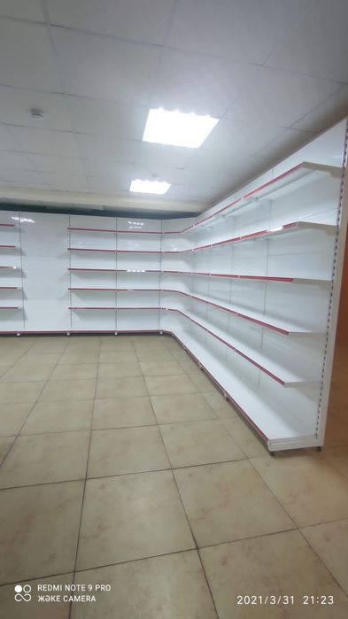 Магазинные полки Стеллажи кассовые боксы корзины все для вашего магази