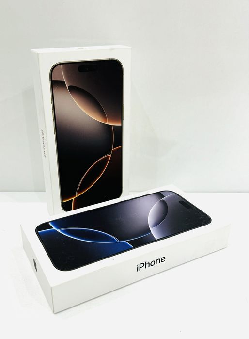 НОВ! iPhone 16 Pro Max 256GB Desert / Black Titanium ГАРАНЦИЯ!