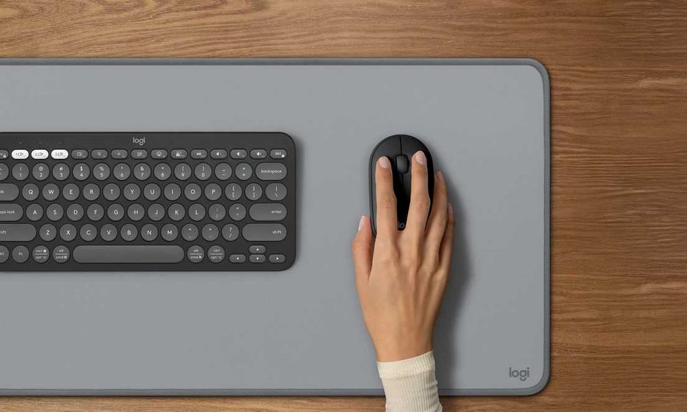 Mouse Logitech Pebble 2 M350s, Bluetooth, 400-4000 dpi, Tonal Graphite