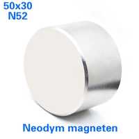 Мощен неодимов магнит 50х30мм клас N52