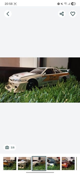 Моделька машины Nissan skalyon