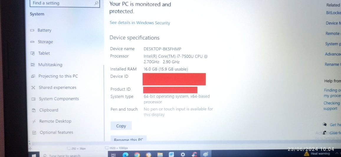 Dell inspiron 15