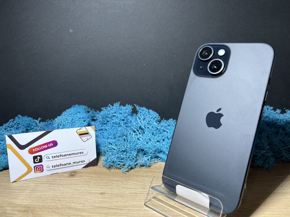 Iphone 15 Nou 256Gb Negru 24 luni garantie Telefoane Mures