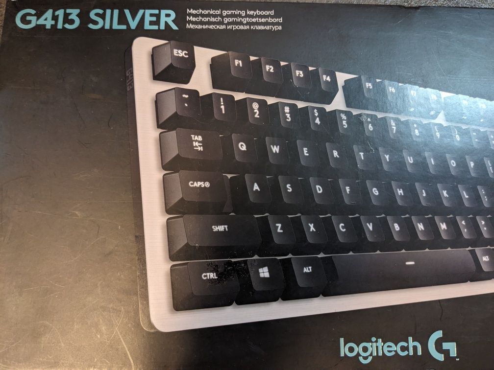 Tastatura Gaming mecanica LOGITECH G413 Silver White