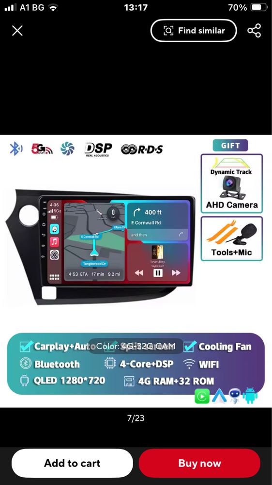 Android car navi applecar play android auto for honda insight