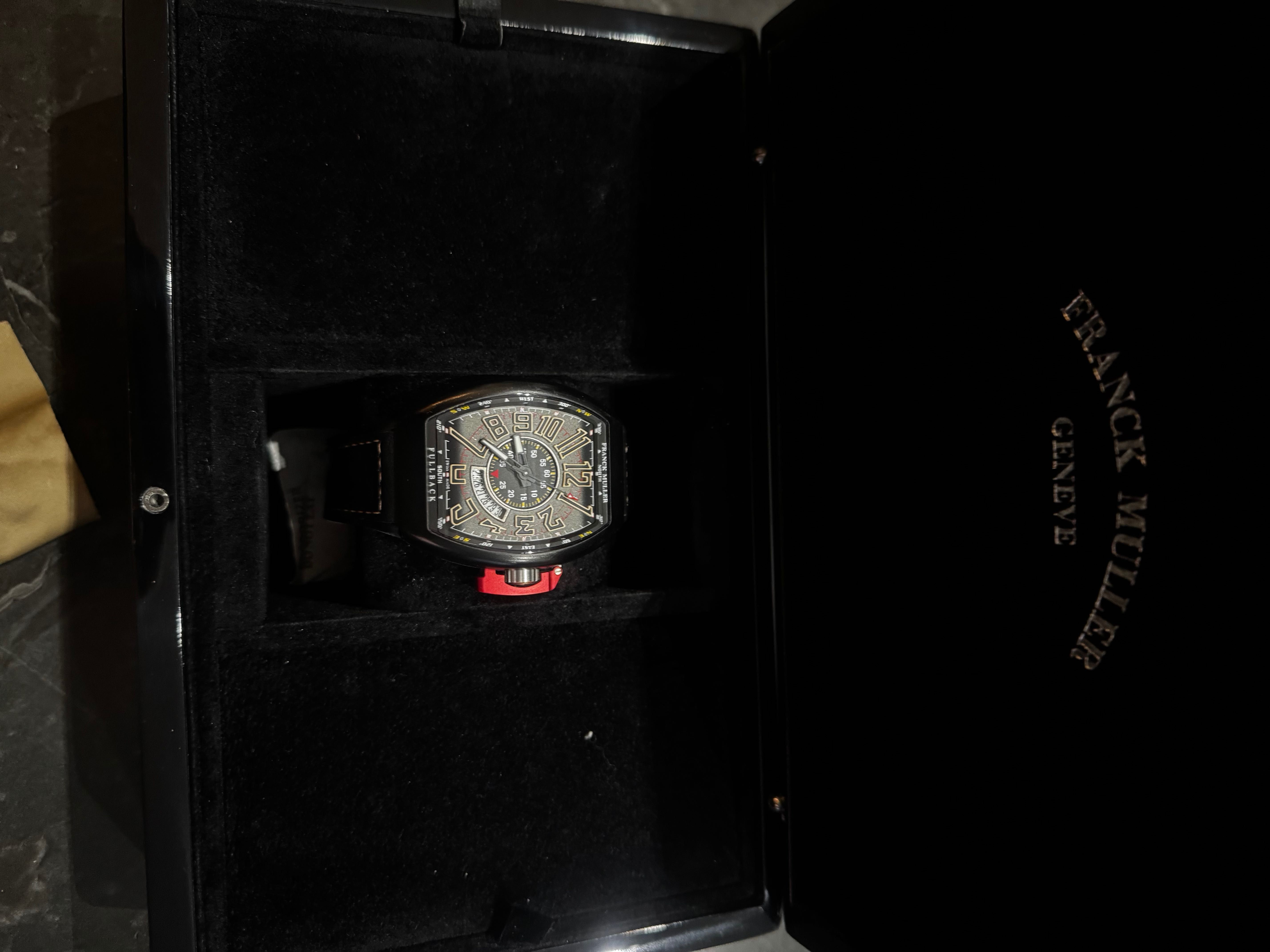 Franck Muller V 45SC DT LCK Vanguard Fullback - limited edition