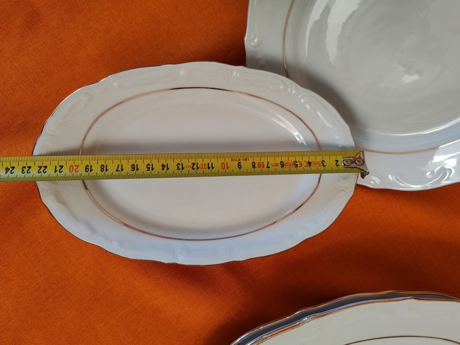 Голям винтидж порцеланов сервиз за хранене 72 части