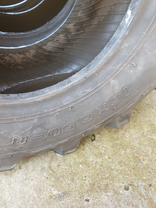 Anvelope Greblă Fân, Deestone 16×6.50-8 Noi