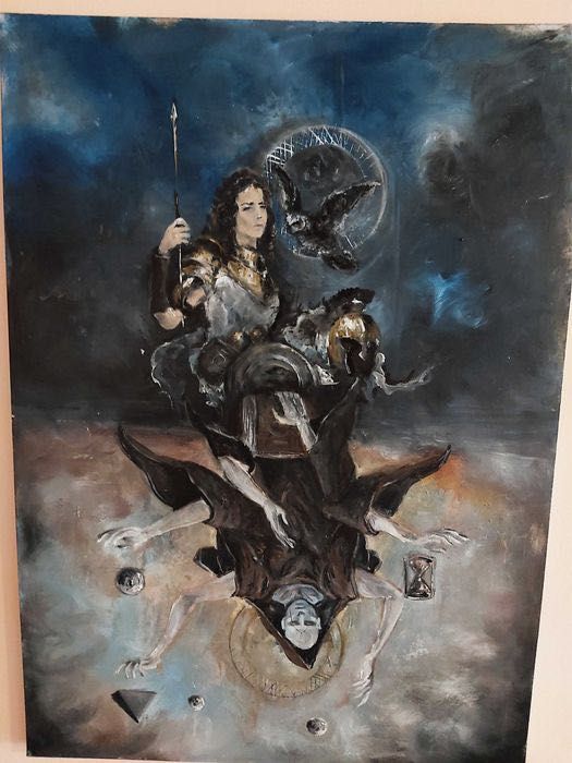 Маслена картина Night and day/Expectations 2