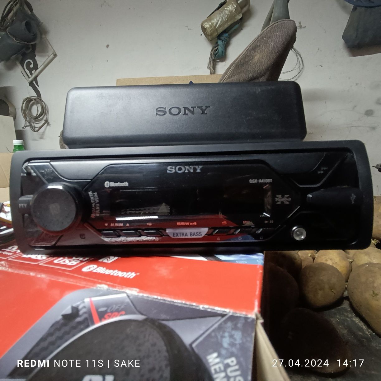 Продам автомагнитолу sony dsx-a410bt