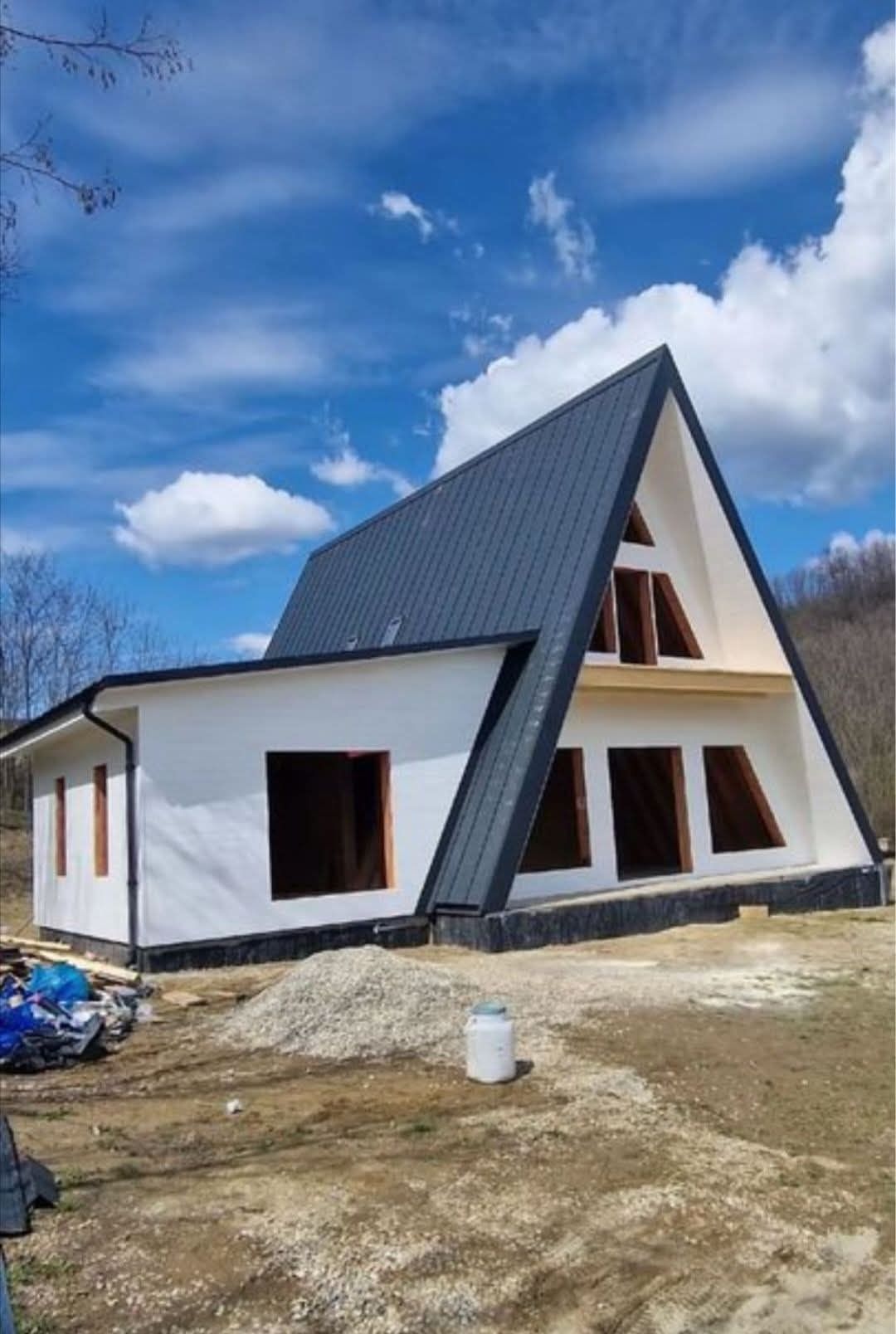 Cabane A frame, case,foișoare gradina, magazii, garaje din lemn