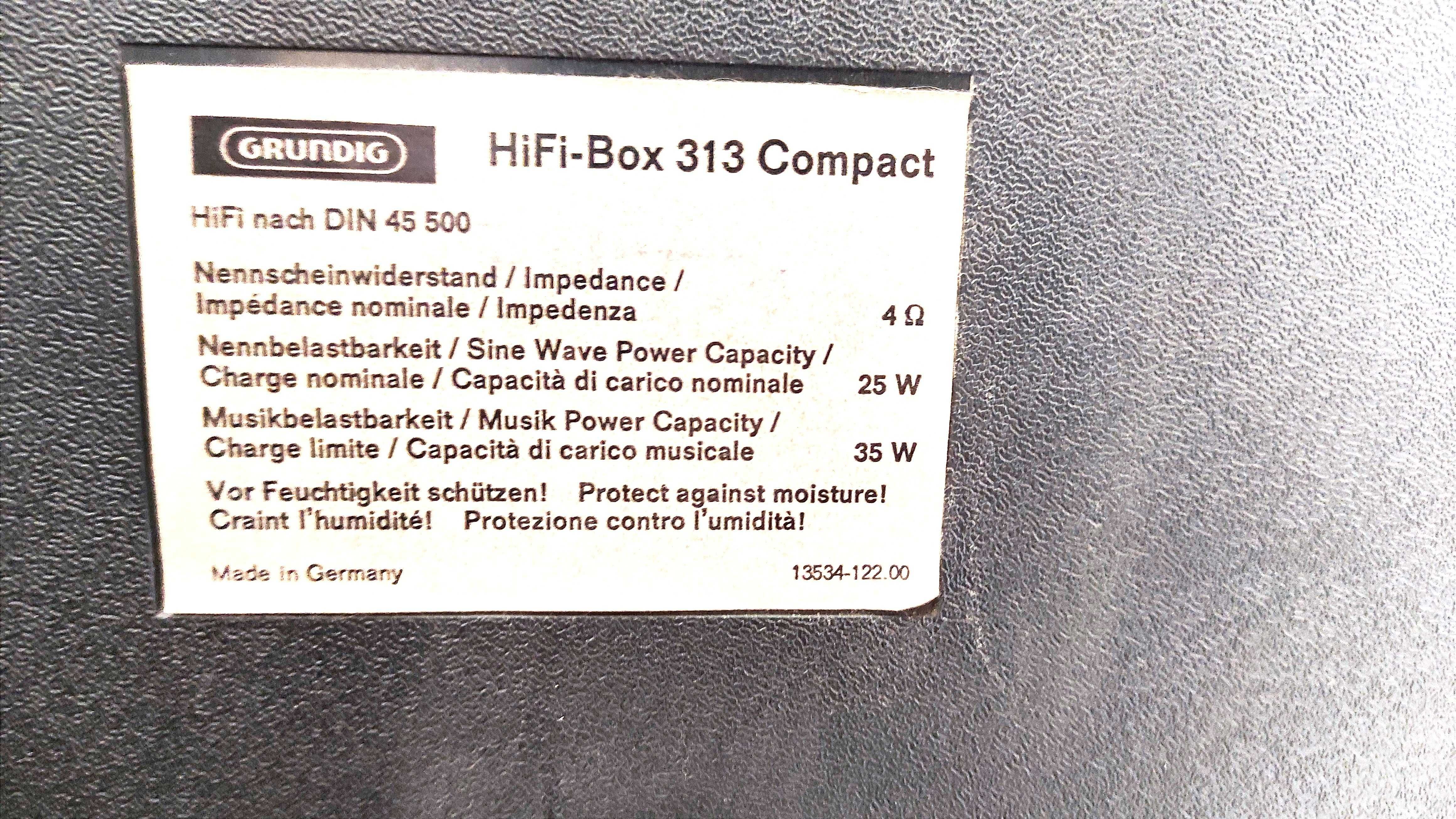 Високоговорители Grundig HiFi Box 313