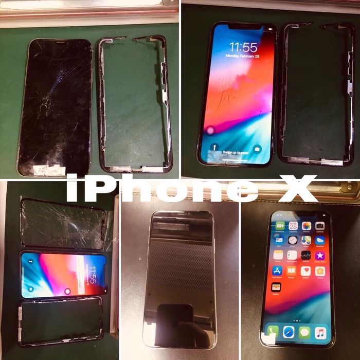 Сервиз за смяна на счупено стъкло на iPhone/Samsung/Apple Watch и др.
