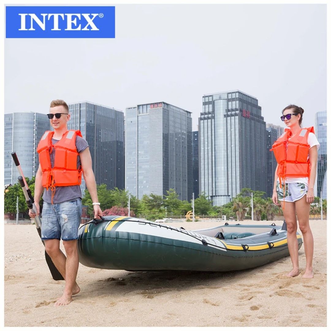 Надувная лодка Intex Seahawk 4 original