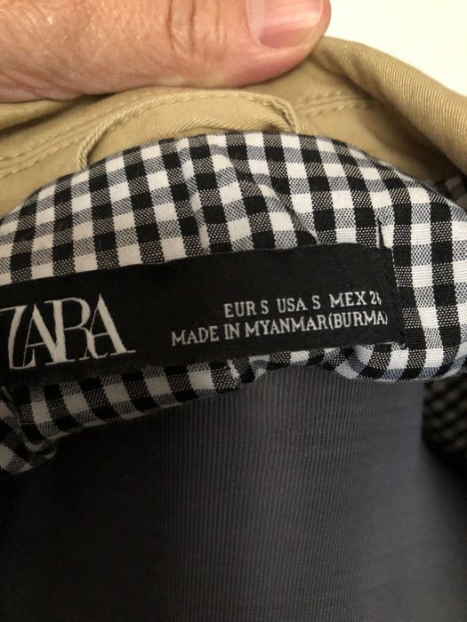 Късо манто Zara рамер S