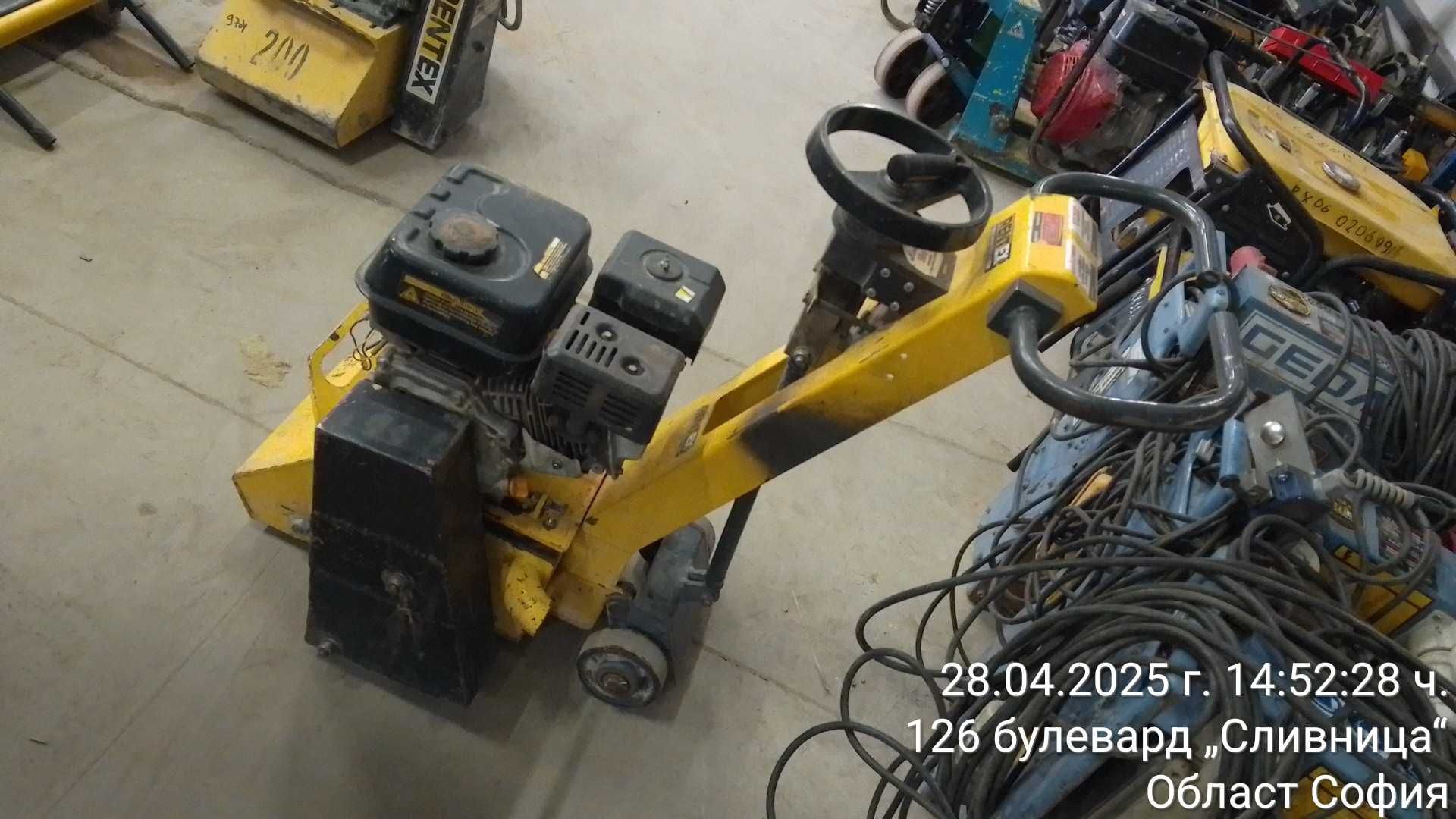 Фреза за бетон бензин Cimex FS200 2015