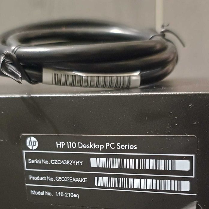 Desktop PC HP 110-210eq  Intel® Core™ i3-3240T 2.90GHz, 4GB, 500GB