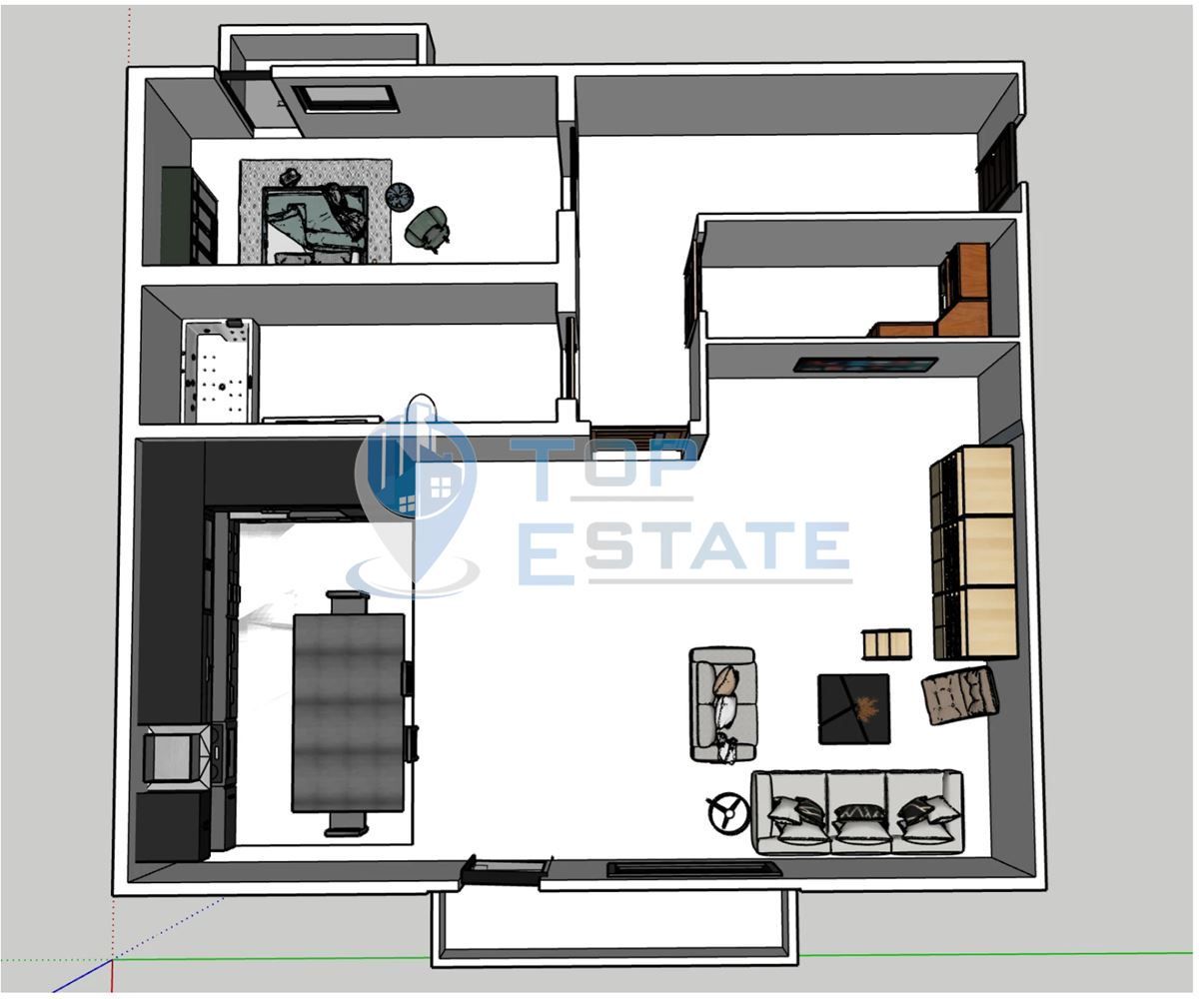 Продава се Двустаен апартамент в Велико Търново, Бузлуджа - 104 кв.м за 1104 €/кв.м - Снимка #1