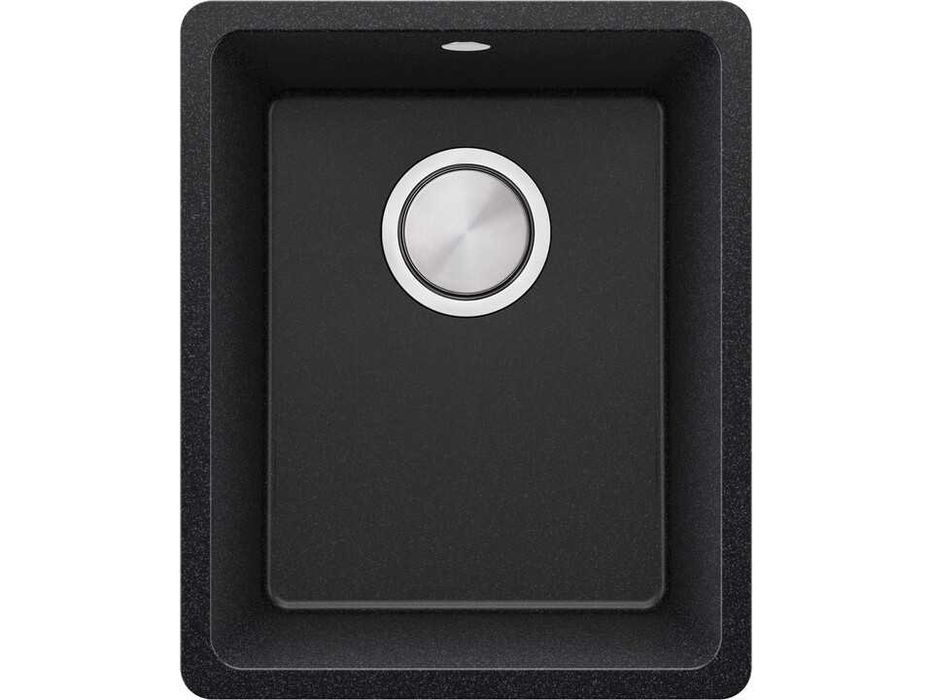 Графитна кухненска мивка за вграждане под плот Венеция 50 XL 460x440 м
