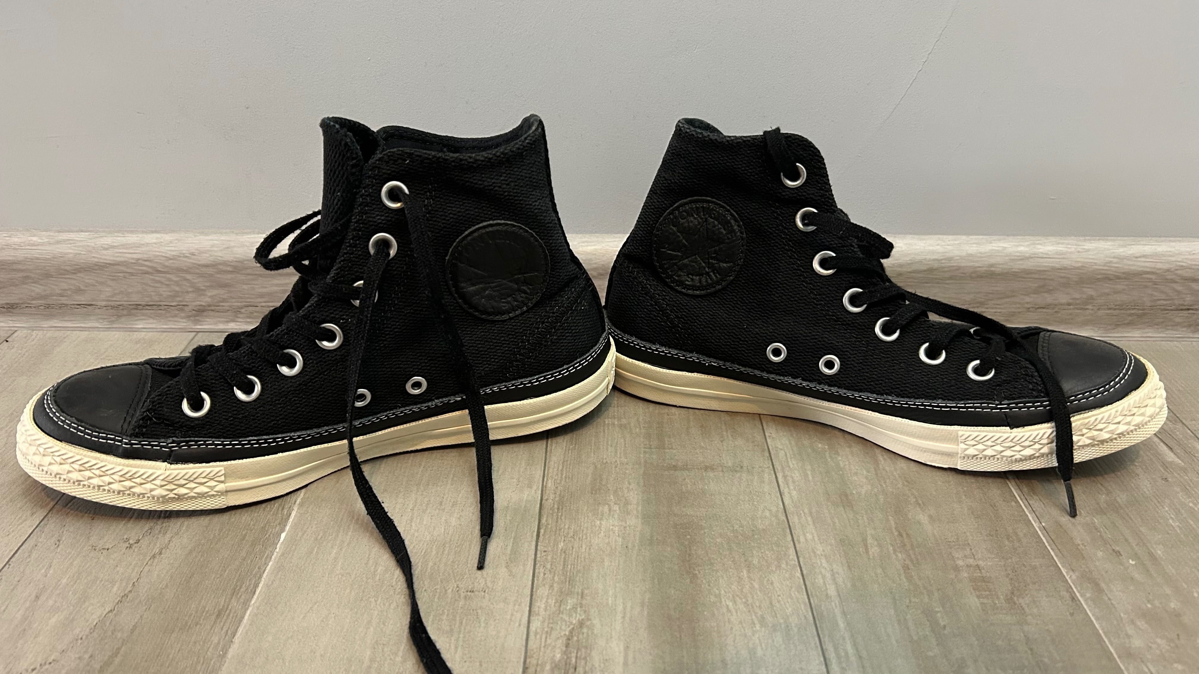Дамски черни кецове Converse