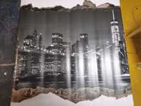 Самозалепващ фототапет нощно сити, ЗD ефект, 70х100 см. Germany