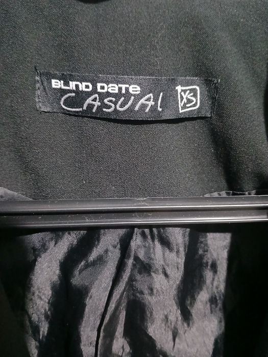 Sacou Negru Blind Date XS