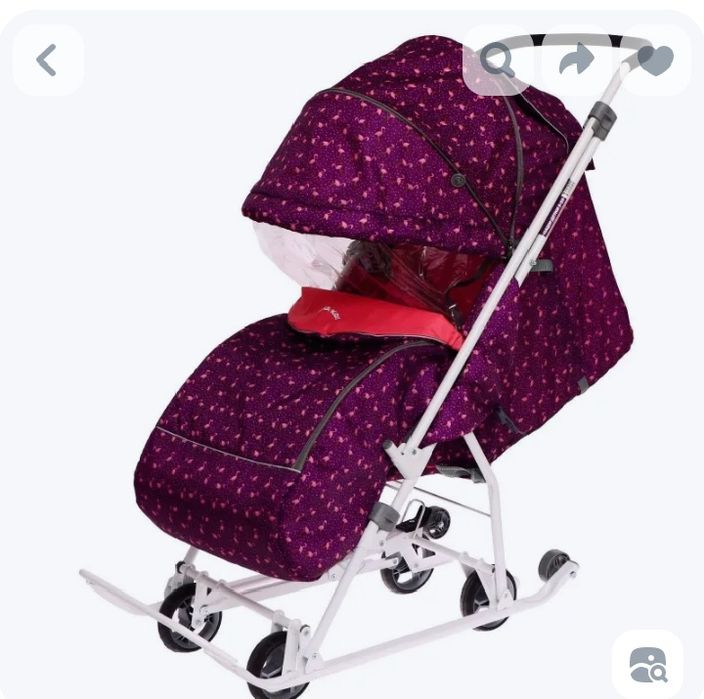 Продам санки коляска