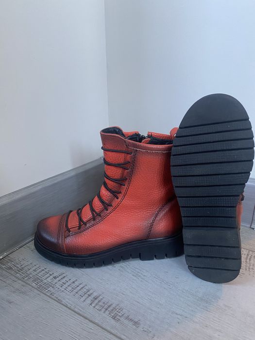 Зимни детски ботуши 29 номер естествена кожа