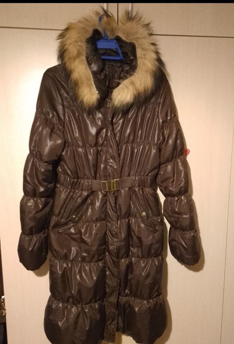 Дамска шуба  до коляно