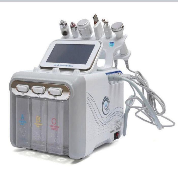 Апарат за водно дермабразио, кислород, RF, ултразвук и шпатула 6 в 1