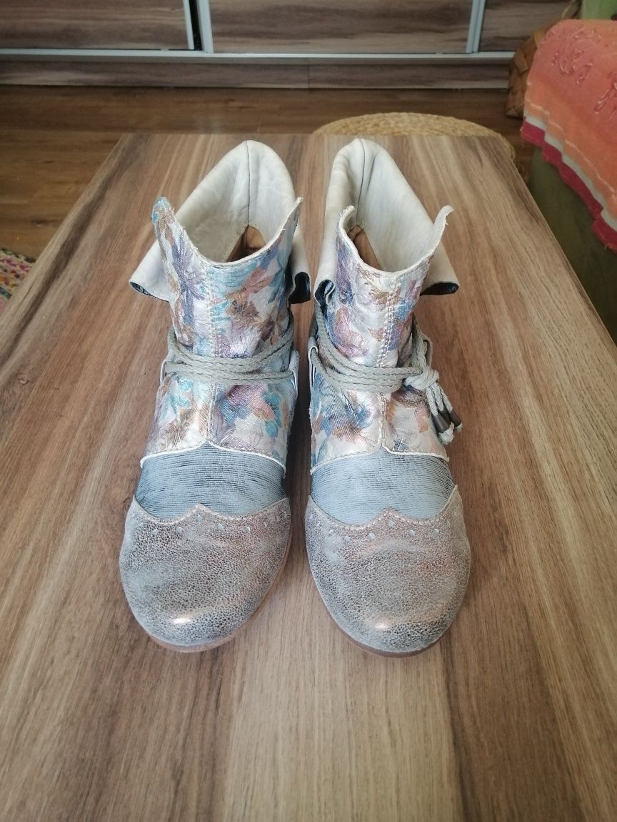 Botine piele made in Italy
