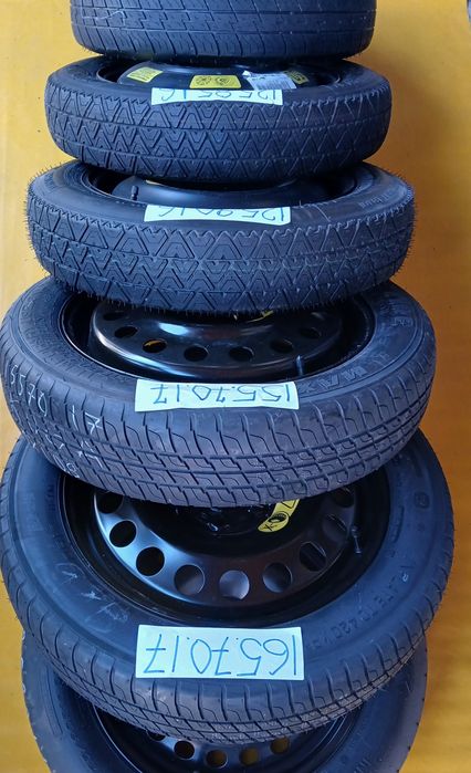Roată rezervă slim 5x108 4x108 Ford Peugeot Citroen R15 R16 R17 R18