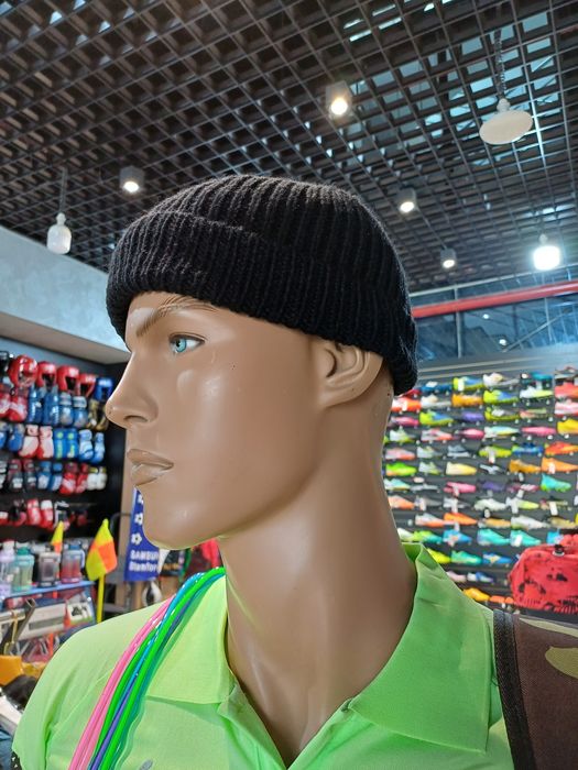 Шапка Бини чёрная классик