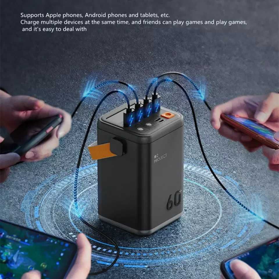 Powerbank 60000mAh baterie externa profesionala Power station portabil