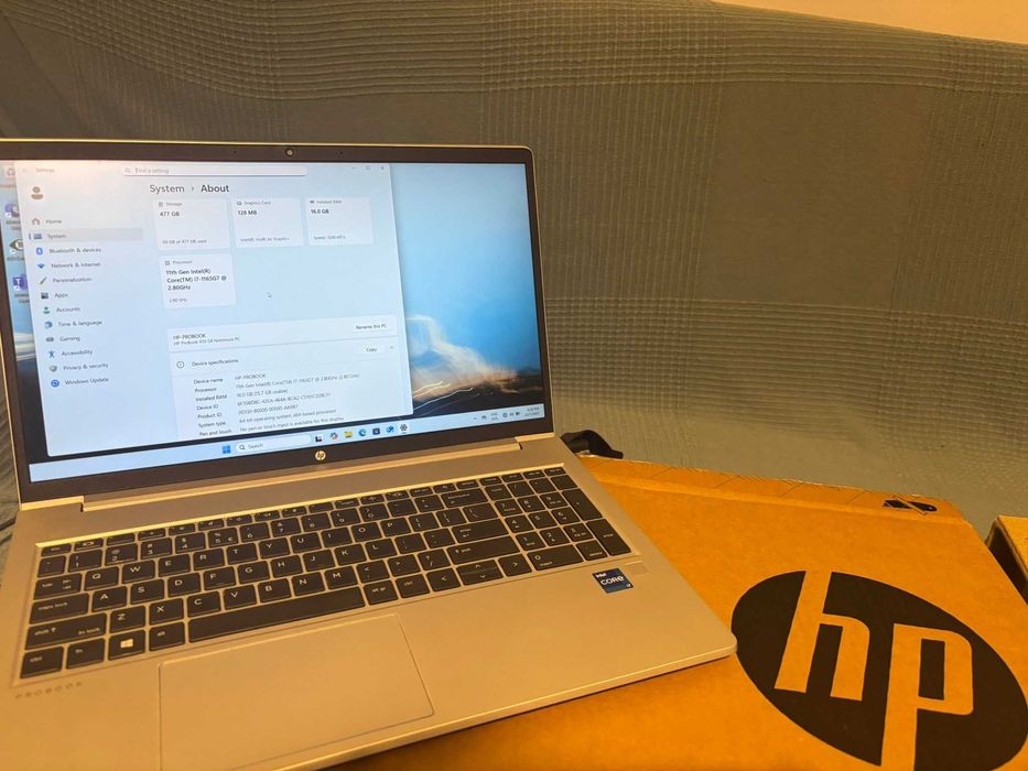 HP ProBook 450 g8 i7 gen 11th
