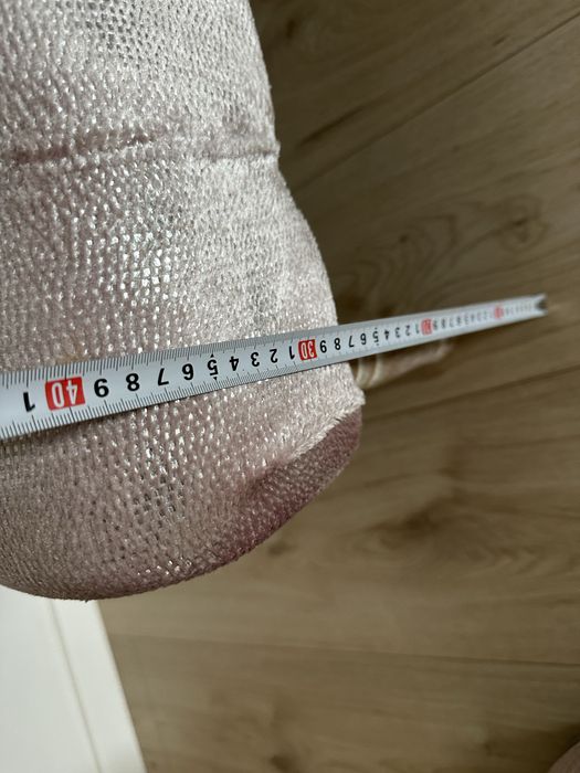 Bancheta superba - Roz pudra sclipici