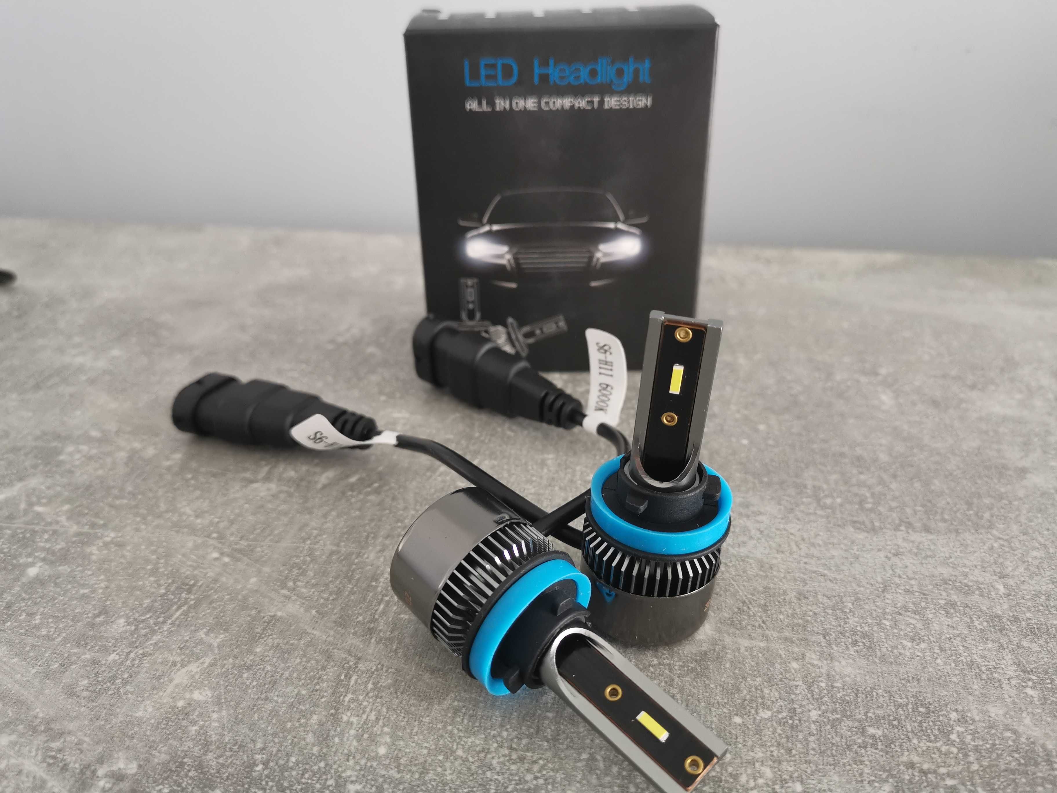 LED крушки с  6 месеца  H1 Н7 Н11 НВ3 НВ4 M-Tech LSF