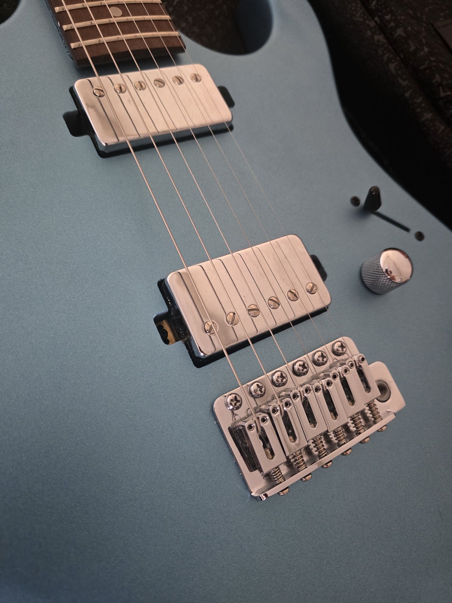 Электрогитара Ibanez Gio GRX120SP Metallic Light Blue Matte