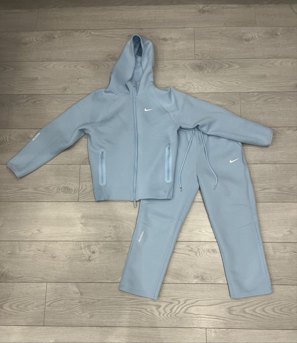 Nocta nike tech fleece baby blue