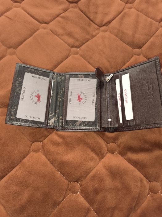 Портмоне от естествена кожа