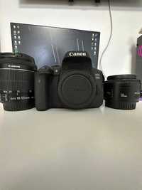 Canon EOS 750D + 2 obiective