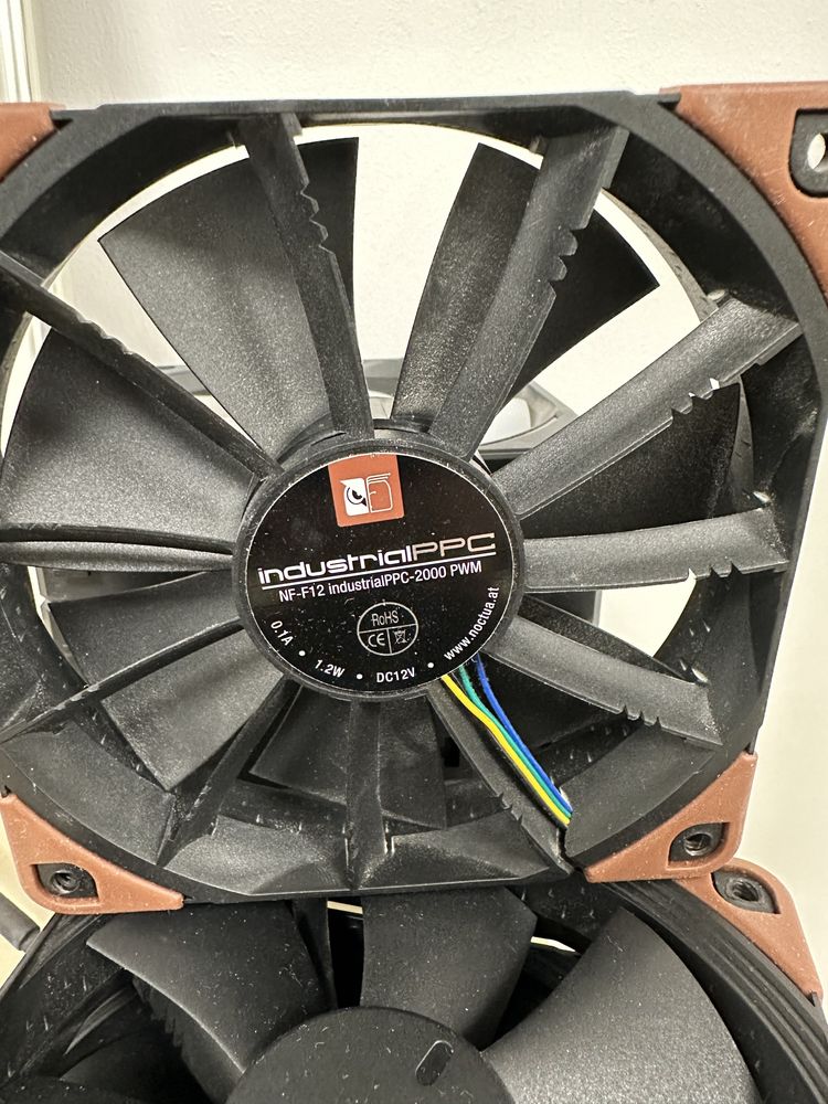 Ventilatoare noctua 120mm NF-F12 instriale