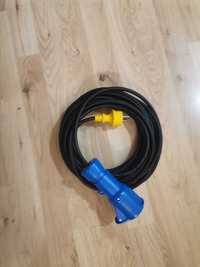 Захранващ кабел преходник за каравана и кемпер 10 метра schuko/cee