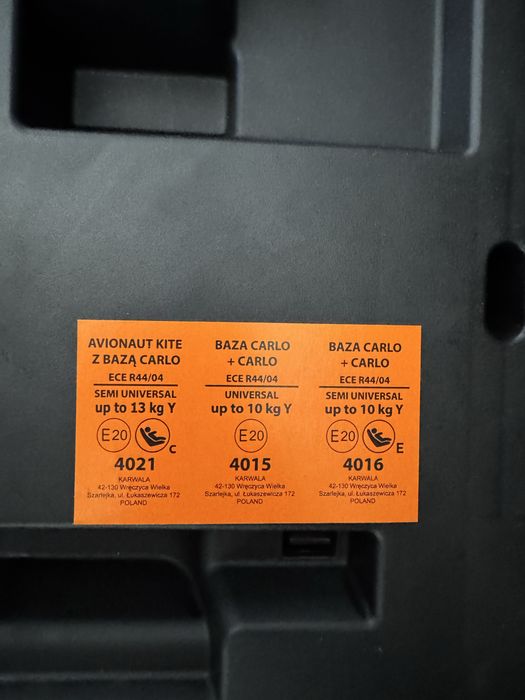 Baza isofix pentru scaun auto 0-13kg