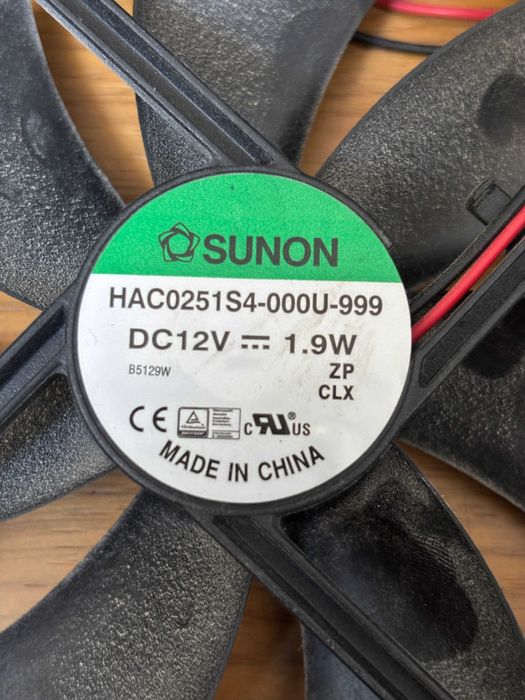 Ventilator Sunon 120mm, stare excelenta