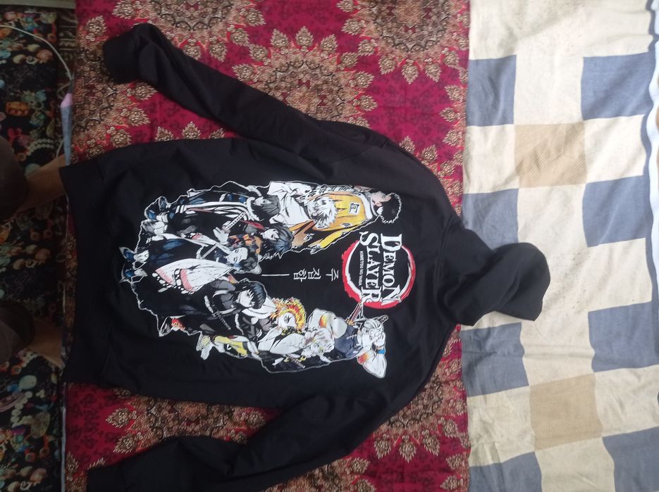 Demon Slayer Hoodie sotiladi kuz bahor va qish mavsumiga moʻljallangan