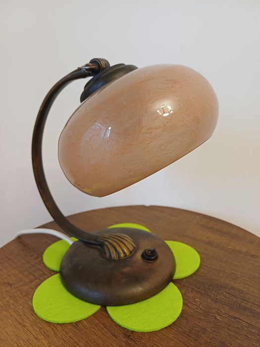 Accesoriu decorațiune lumina vintage colectie Franța 1940 alama