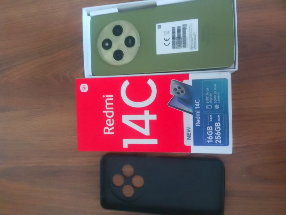 Redmi 14c 8/256Gb как новая с коробкой и документами